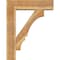 Ekena Millwork Balboa Block Rough Sawn Bracket w/ Offset Brace, Western Red Cedar, 8"W x 30"D x 38"H BKT0806X30X38BOA05RWR - alternate 3